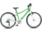 PROMETHEUS BIKES Kinderfahrrad 24 Zoll PRO ab 7 Jahren Ultraleicht 8-Gang SRAM Schaltung Premium Grün Weiß – Bild 4