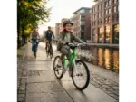 PROMETHEUS BIKES Kinderfahrrad 20 Zoll PRO ab 6 Jahren Ultraleicht 7-Gang Premium Grün Weiß – Bild 2