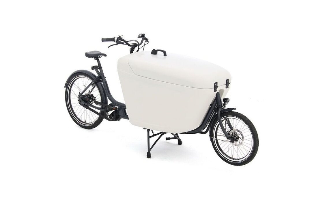 2697485_14401581-1.jpg Babboe Pro Bike-E Midmotor (weiß) – 500 Wh – 26 Zoll – Long John – 2024 – Bild 1