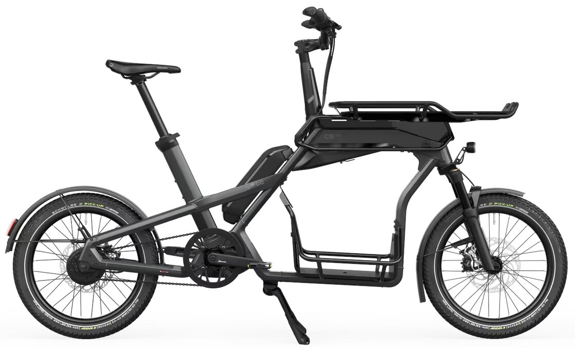 4118062_18120493-1.jpg Cago CS150 – Kiox 300 – Gepäckträger/Schloss – 545 Wh – 20 Zoll – Long John – 2024 – Bild 1