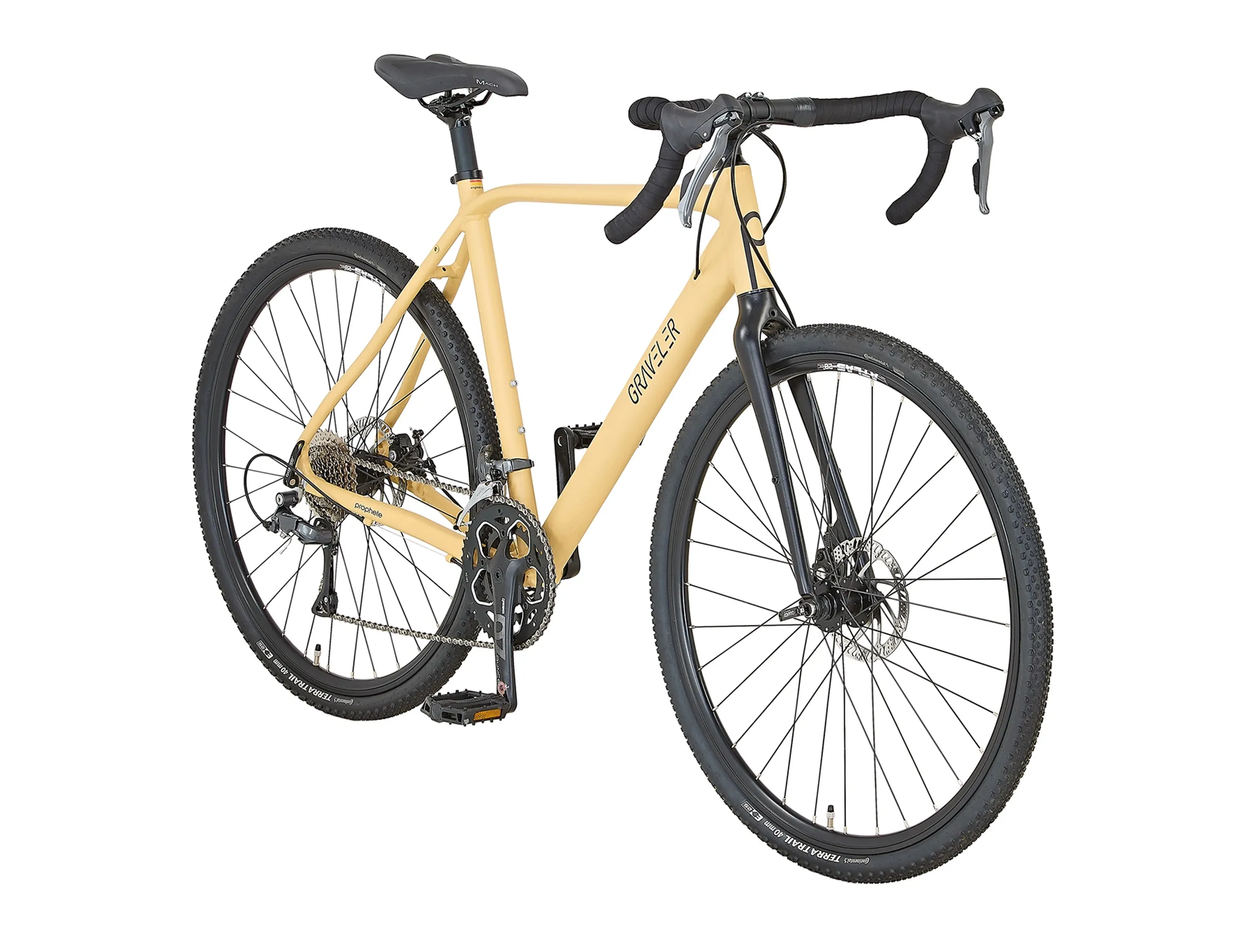 image-28-2.webp Prophete Gravel-Bike Graveler Herren Sandbeige Matt 28″ – Bild 1